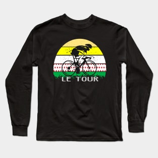 Le Tour Francia  Colores TDF Long Sleeve T-Shirt